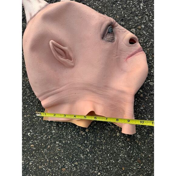 2004 Distortions Unlimited KREM Latex Mask Vintage Alien Mutant Horror Prop RARE - Picture 9 of 10